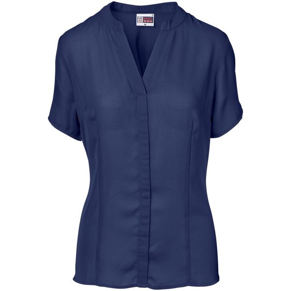 Ladies Short Sleeve Ava Blouse - Image 3