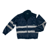 Hi-Vis Fleece Lined Bomber Jacket