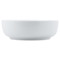 White Basics Contemporary Serving Bowl