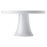 White Basics Footed Cake Stand
