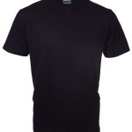 165G Crew Neck T-Shirt - Black