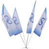 Champion 4 Flag Fountain 5m Medium (1m x 3m flags)