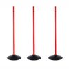 Slalom Poles Indoor - With Rubber Base