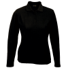 175g Pique Knit Long Sleeve Golfer Ladies