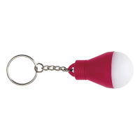 Light Bulb Shaped Keychain
