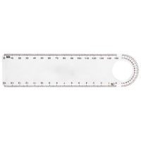 15cm Ruler with Protractor