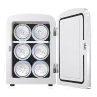 6 Can Mini-Fridge With Built In Bluetooth Speaker