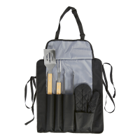 Apron With Bbq Set