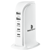 IND 5 Port P.D + USB Gan Charger