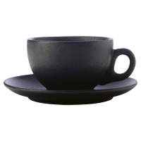 311868-black.png Caviar Coupe Cup and Saucer 250ml