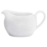 Arctic White Gravy Boat with Saucer