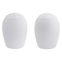 Arctic White Salt and Pepper Set