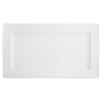 Arctic White Rectangle Plate