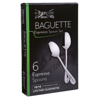 Baguette 6 Piece Espresso Set