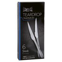 Teardrop 6 Piece Steak Knife Set