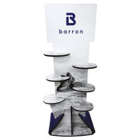Barron 6 Level Shoe Display Stand