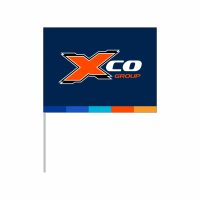 Sublimated Exposure Hand Flag (20Cm X 25Cm)