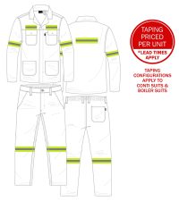 Lime Silver Lime, Two Arms, Two Legs, Front & Back Strip