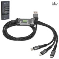 Swiss Cougar Wichita 3-in-1 Fast Charge Cable