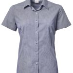 Ladies Windsor K236 S/S Blouse - Navy