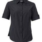 Angelique K202 S/S Blouse - Black