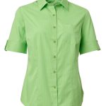Angelique K202 S/S Blouse - Lime