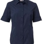 Angelique K202 S/S Blouse - Navy