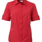 Angelique K202 S/S Blouse - Red