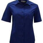 Angelique K202 S/S Blouse - Royal