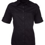 Angelique K207 S/S Blouse - Black