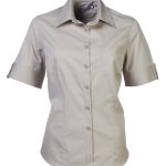 Angelique K207 S/S Blouse - Stone