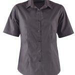 Cathy P070 S/S Blouse - Charcoal