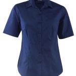 Cathy P070 S/S Blouse - Navy