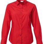 Cathy P070 L/S Blouse - Red
