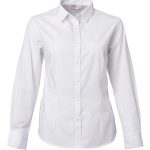 Cathy P070 L/S Blouse - White