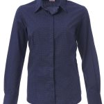 Ladies Cullinan CP1 L/S Blouse - Navy