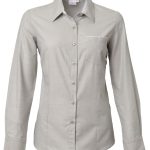 Ladies Miller K243 L/S Blouse - Stone