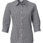 Ladies Kenmore K234 3/4 Blouse - Black