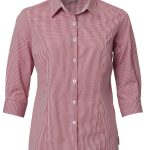 Ladies Kenmore K234 3/4 Blouse - Red