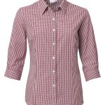 Ladies Kingsley K235 3/4 Blouse - Red