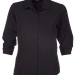 Faith K225 3/4 Blouse - Black