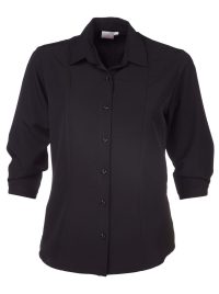 Faith K225 3/4 Blouse - Black