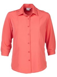 Faith K225 3/4 Blouse - Coral