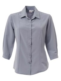 Faith K225 3/4 Blouse - Pebble grey