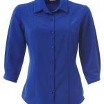 Faith K225 3/4 Blouse - Sapphire