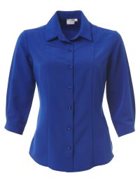 Faith K225 3/4 Blouse - Sapphire