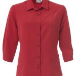 Faith K225 3/4 Blouse - Scarlet