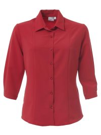 Faith K225 3/4 Blouse - Scarlet