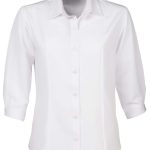Faith K225 3/4 Blouse - White