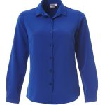 Georgia K225 L/S Blouse - Sapphire
